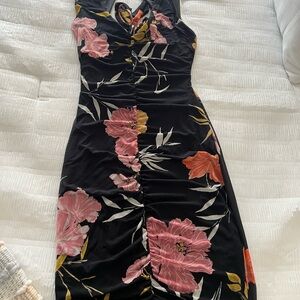 Guess Floral Black Dress